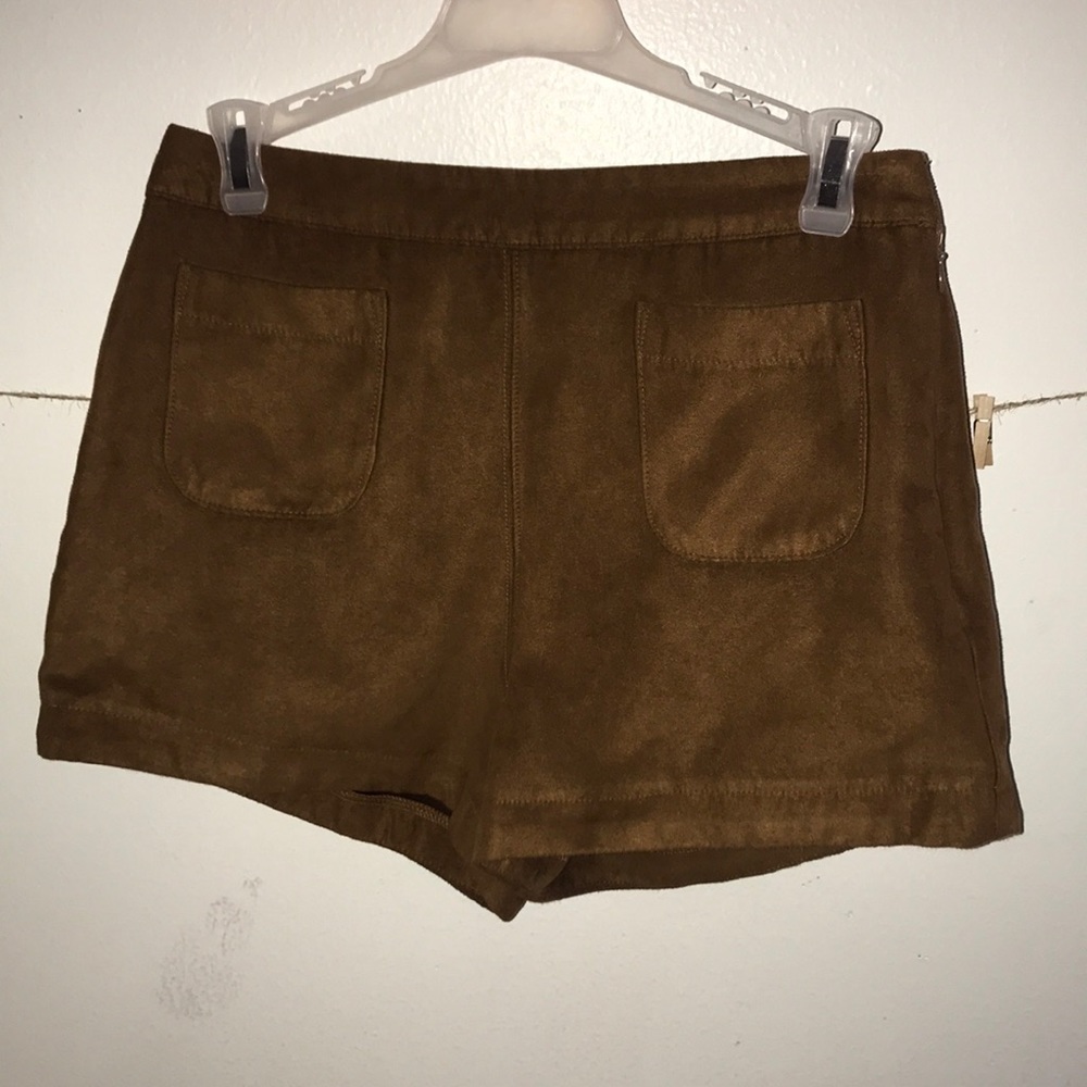 Hollister Suede Shorts